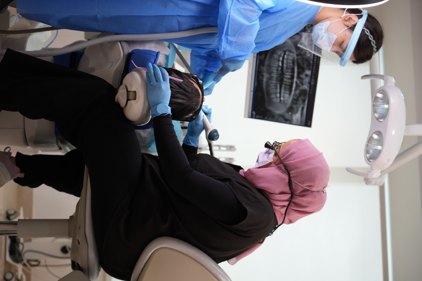 Dental treatment in progress at Sofia Smile Clinic